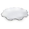 Patera ceramiczna AUREN biała 30 X 21 X 4 cm – stylowa dekoracja