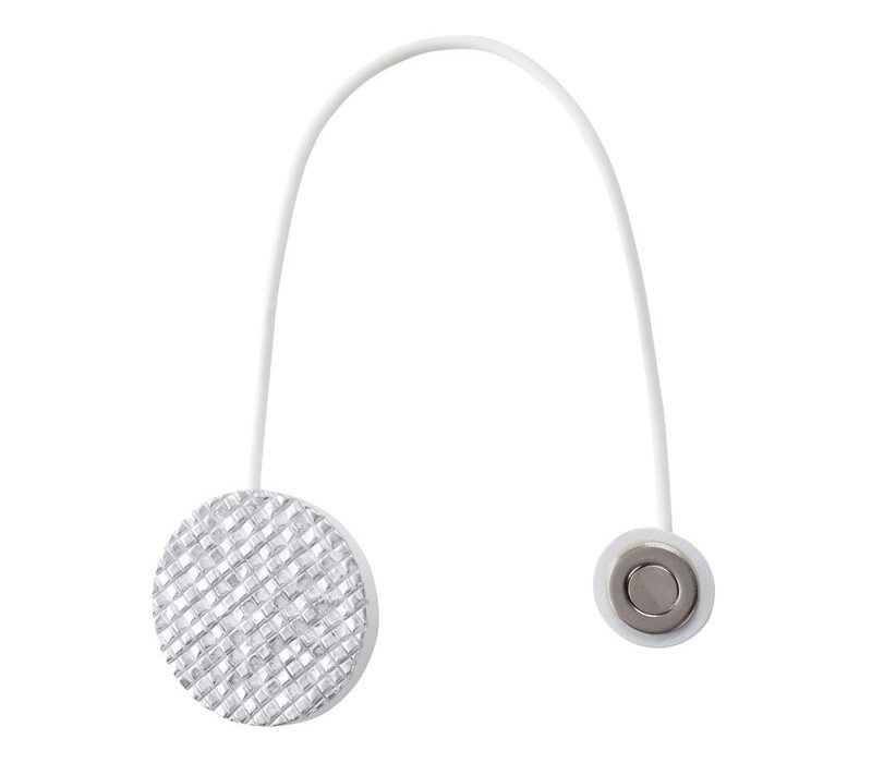 Upinacz magnetyczny biały 5 x 14 cm – odśwież wygląd okna
