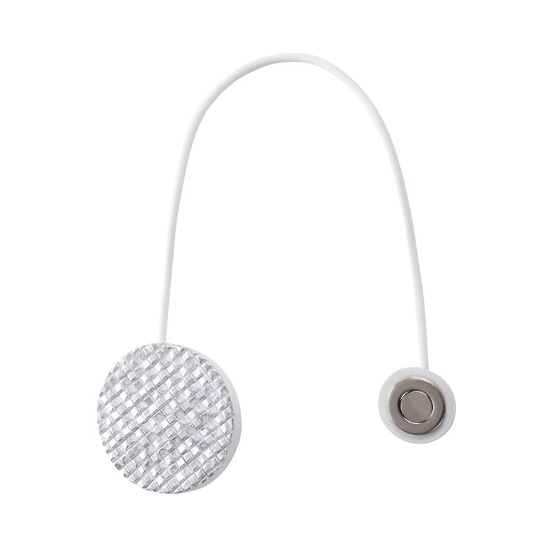 Upinacz magnetyczny biały 5 x 14 cm – odśwież wygląd okna