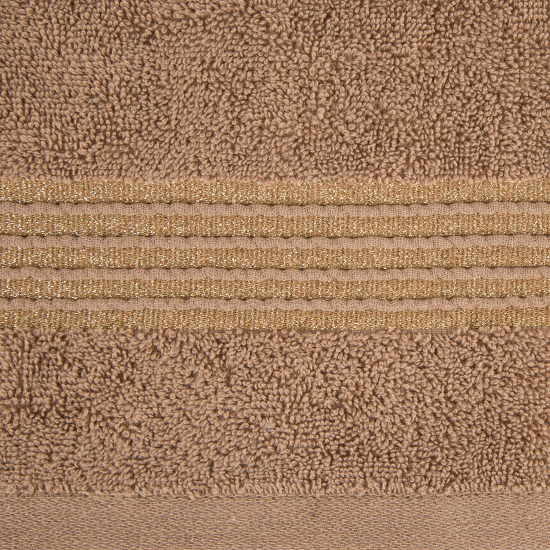 Ręcznik LILA brązowy 30 x 50 cm – idealny do gości