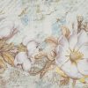 Pościel satynowa Spring jasnokremowa 220 x 200 cm – dla romantycznej sypialni
