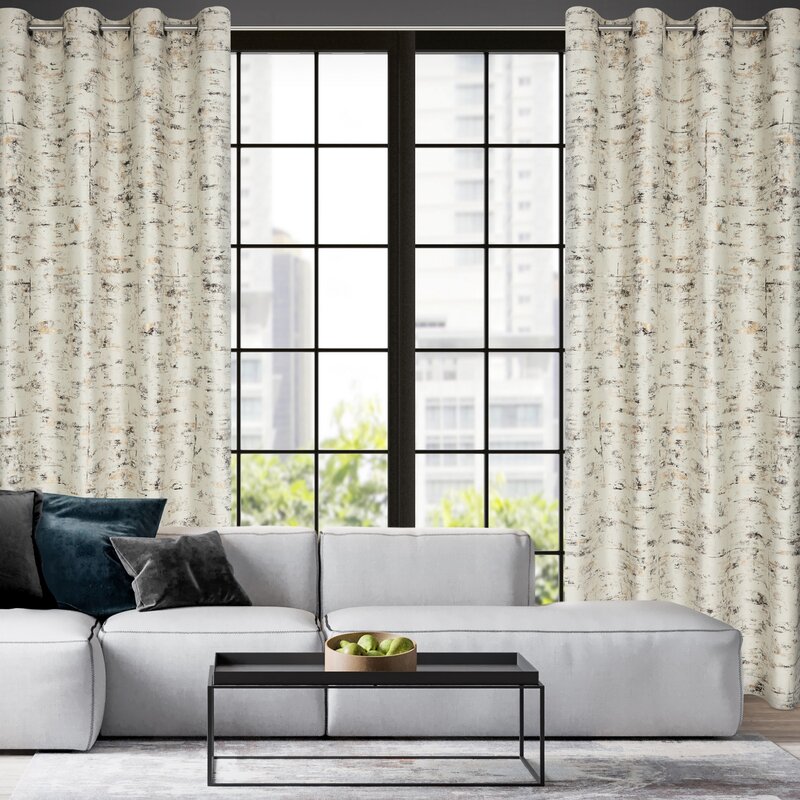 Zasłona gotowa Tami kremowa 140 x 250 cm – zaciemnia wnętrze