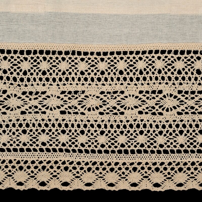 Firana gotowa Maddeline na szelkach jasnobeżowa 150 X 60 CM – subtelna prywatność