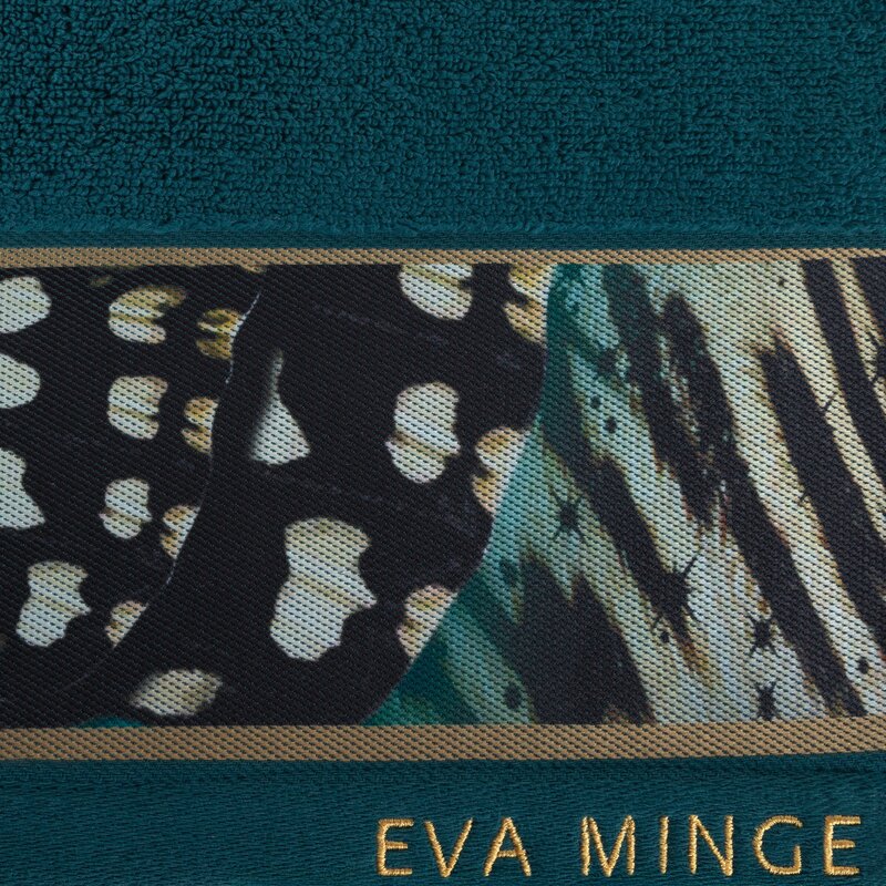Ręcznik Eva Minge 15 ciemnoturkusowy 70 X 140 CM – miękki i chłonny