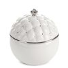 Wazon ceramiczny biały o 17 x 20 cm – idealny na kwiaty