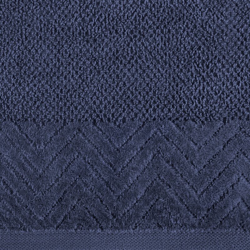 Ręcznik Welur LOREN granatowy 50 x 90 cm – miękki i chłonny