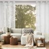 Firana gotowa Lily biała 140 X 250 CM – lekkość i blask