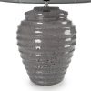 Lampa stołowa Lena grafitowa O 40 x 59 cm – tworzy przytulną atmosferę