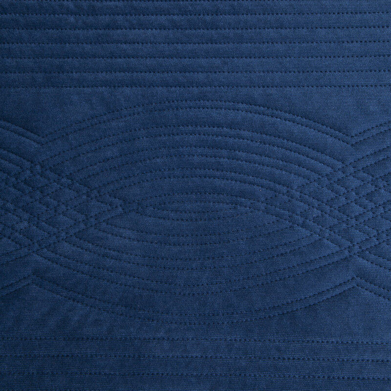 Narzuta Velvet granatowa 170 x 210 cm – otula elegancją