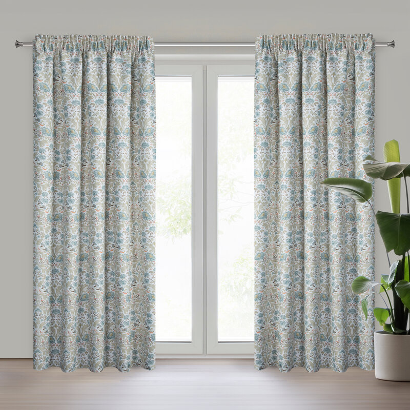 Zasłona gotowa Ashley biały 135 x 270 cm – zaciemnia pomieszczenie
