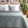 Narzuta Velvet srebrna 170 x 210 cm – dodatek do sypialni