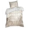 Pościel makosatynowa premium Salma beżowa 220X200 – miękka w dotyku