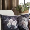 Poszewka velvet czarna 45 x 45 cm – doda charakteru