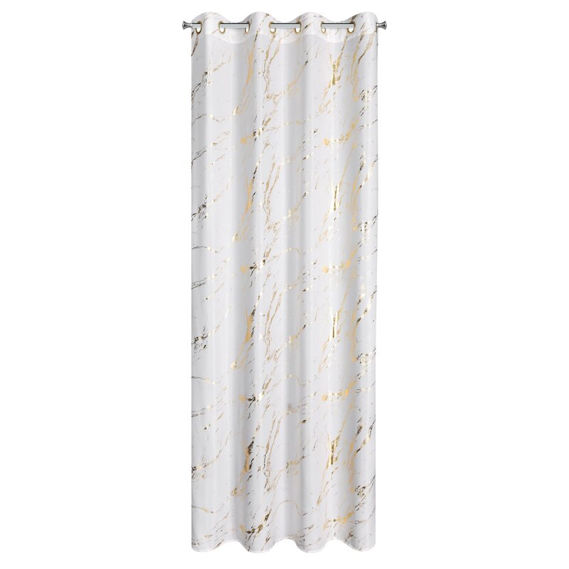 Zasłona gotowa Lani biała 140 X 250 cm – z mikrofibry