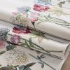 Obrus gobelinowy kwiatowy naturalny 140x180 cm – doda świeżości