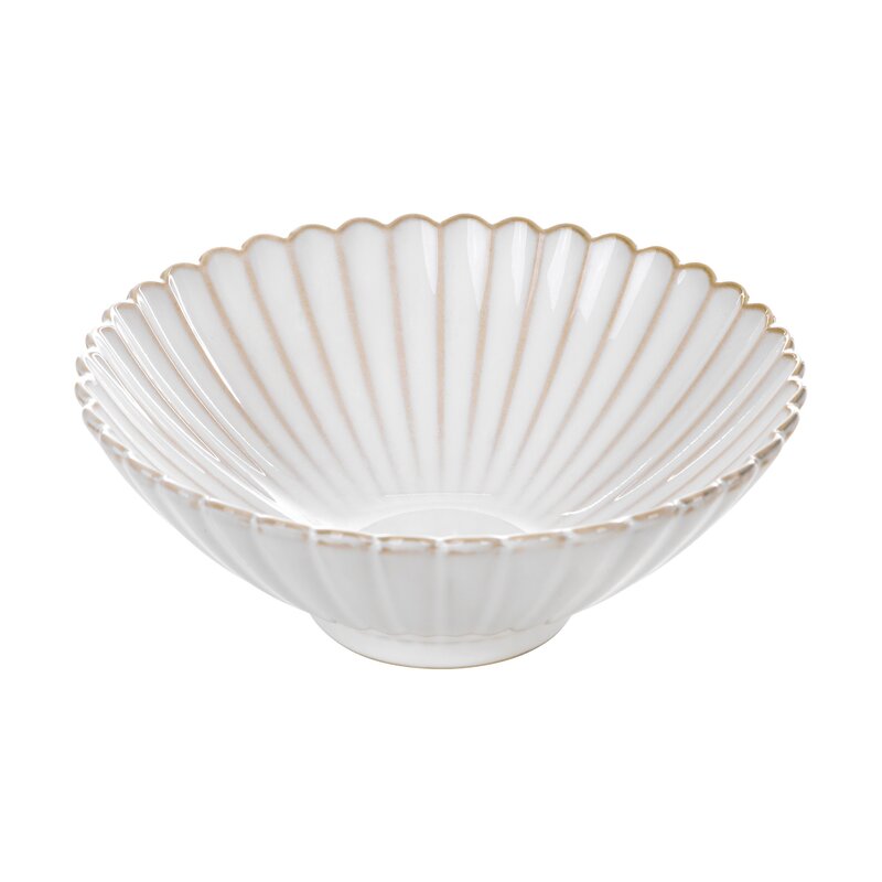 Misa dekoracyjna Avril kremowa fi 21 X 8 CM – na suszone kwiaty