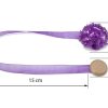 Upinacz dekoracyjny z magnesem czerwony 15 cm – podkreśl piękno firan