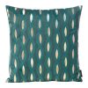 Poszewka Blink turkusowa 45 x 45 cm – doda blasku wnętrzu