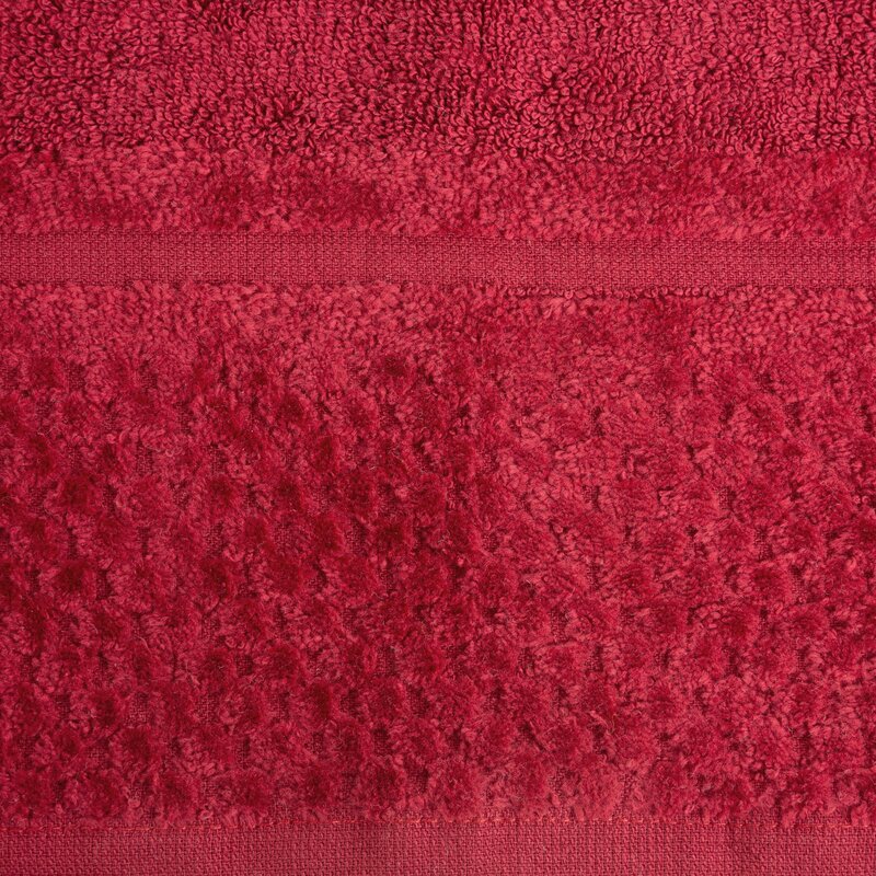 Ręcznik Ibiza czerwony 70 x 140 cm – miękki i chłonny