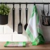 Ręcznik kuchenny  Mona zielony 50 x 70 cm – w kratę, do kuchni