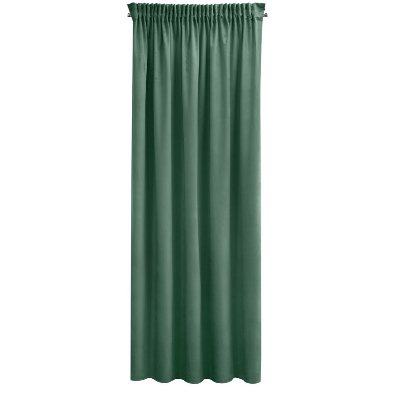 Zasłona gotowa Sibel miętowa 140 x 270 cm – wprowadza świeżość