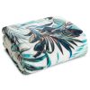 Koc flanelowy Pilar biały 150 x 200 cm – idealny na sofę