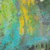 OBRAZ 536 100 X 100 CM TURKUSOWY