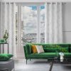 Zasłona gotowa Fiore biały 140 x 250 cm – wprowadza lekkość