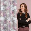 Zasłona gotowa etamina srebrna 140 x 250 cm – subtelnie filtruje światło