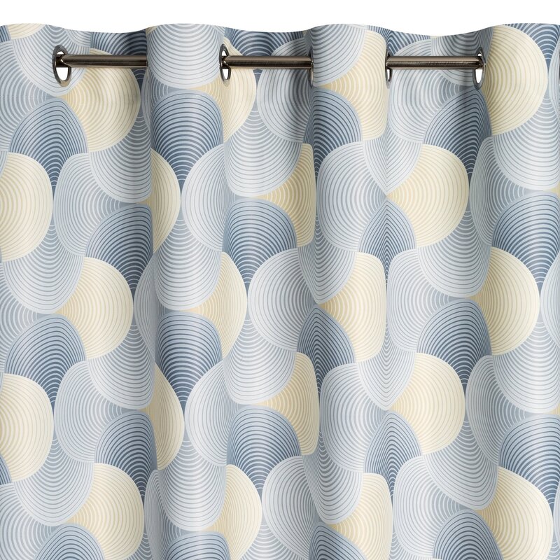 Zasłona gotowa szara 140 x 250 cm – zaciemnia pomieszczenie