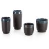 Wazon ceramiczny HANI zielony fi 13 x 25 cm – na susze i kwiaty