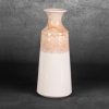 Wazon ceramiczny Ruben kremowy 16 x 40 cm – do dekoracji wnętrz