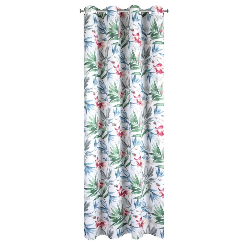 Zasłona gotowa Janete biała 140 x 250 cm – dodaje lekkości wnętrzu