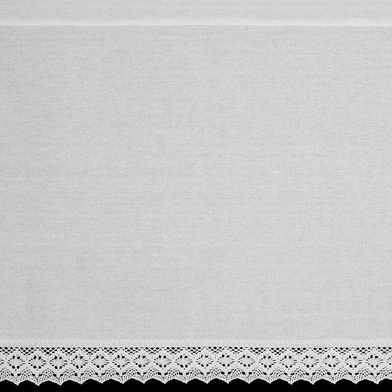 Firana gotowa Clarie biała 150 x 60 cm – rozprasza światło