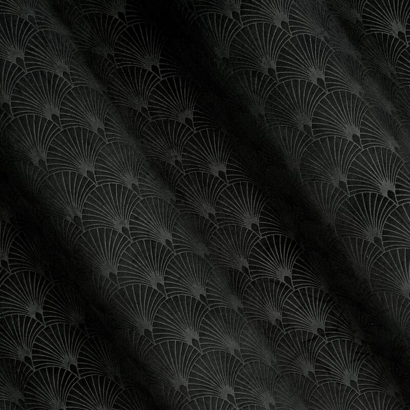 ZASŁONA GOTOWA JULIA 140 X 250 CM CZARNY