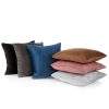 Poszewka Velvet ceglasta 40 x 40 cm – doda ciepła wnętrzu