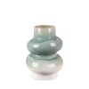 Wazon ceramiczny Liana kremowy fi 17 x 23 cm – na susze i kwiaty