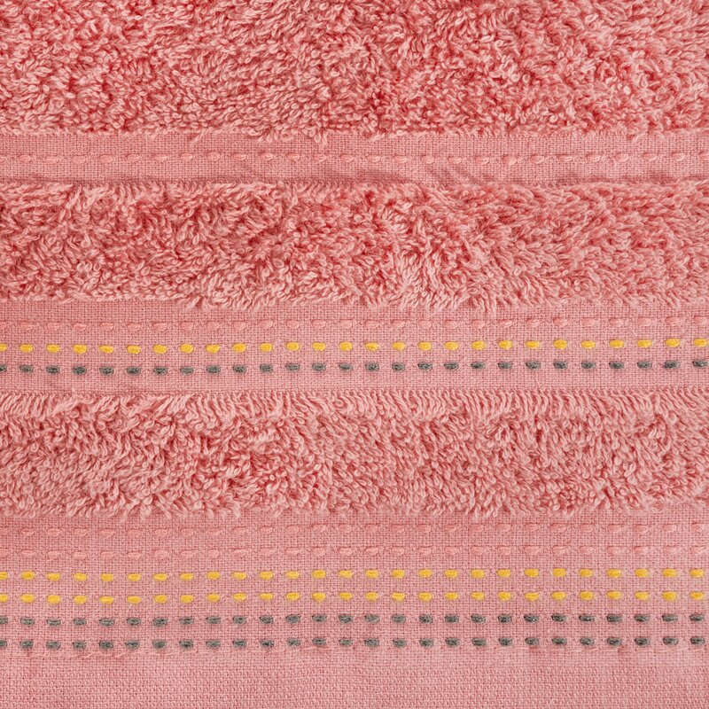 Ręcznik Pola koralowy 70 x 140 cm – miękki i chłonny