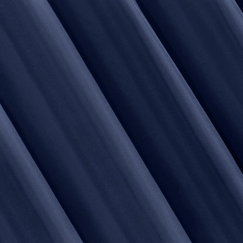 Zasłona gotowa Rita granatowa 140 x 250 cm – zaciemniająca i stylowa