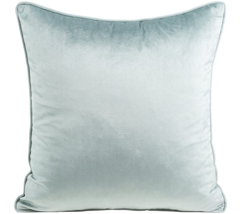Poszewka velvet szałwiowa 40 x 40 cm – doda przytulności
