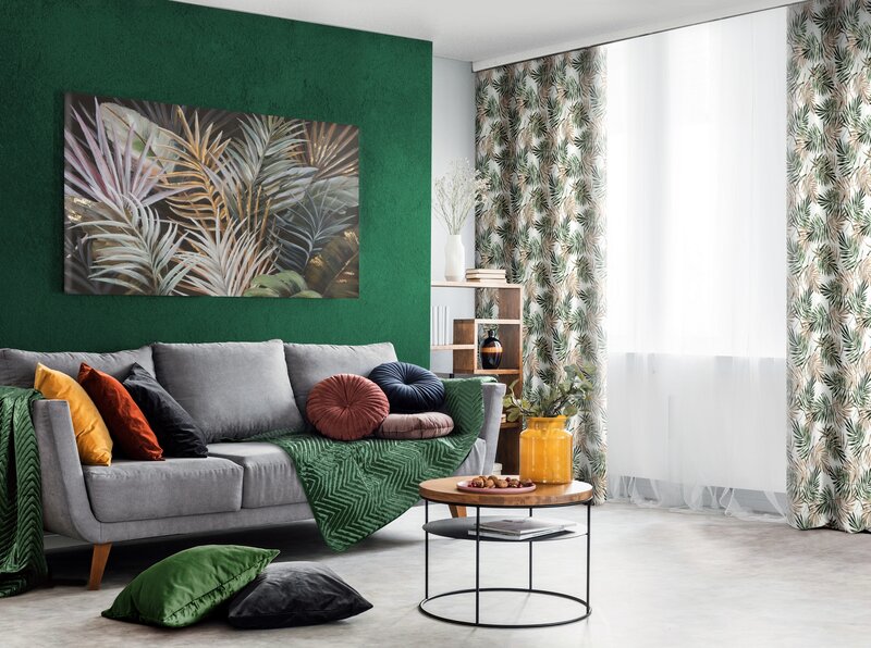 OBRAZ 419 120 X 90 CM ZIELONY
