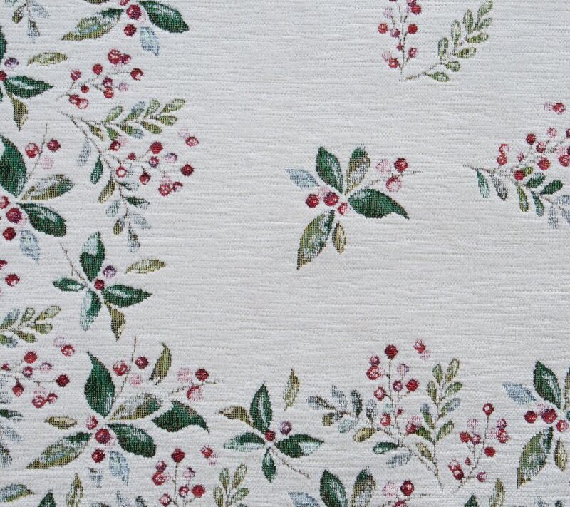 Obrus gobelinowy naturalny 140X180 – na świąteczny stół