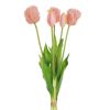 Kwiaty tulipany różowe 43 cm – wspaniała dekoracja stołu