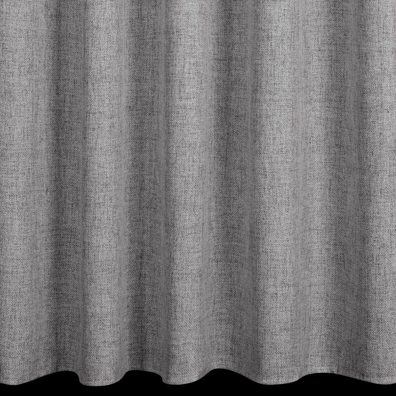 Zasłona gotowa Jula2 srebrna 140 x 270 cm – zapewnia prywatność