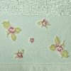 Ręcznik haftowany Dalia miętowy 50 x 90 cm – miękki i chłonny