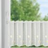 Firana gotowa Bellis biała 150 x 40 cm – rozprasza światło