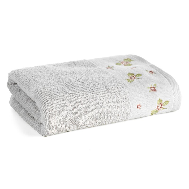 Ręcznik Dalia srebrny 70 x 140 cm – miękki i chłonny