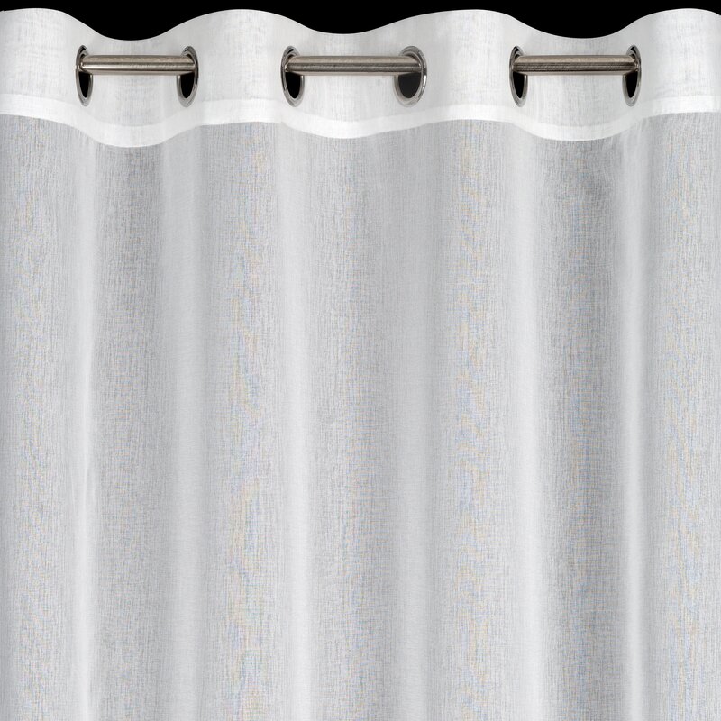 Firana gotowa Olivia biała 140 x 250 cm – rozjaśnia wnętrze