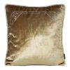 Poszewka velvet ROYAL 9 miodowa 45 x 45 cm – doda przytulności