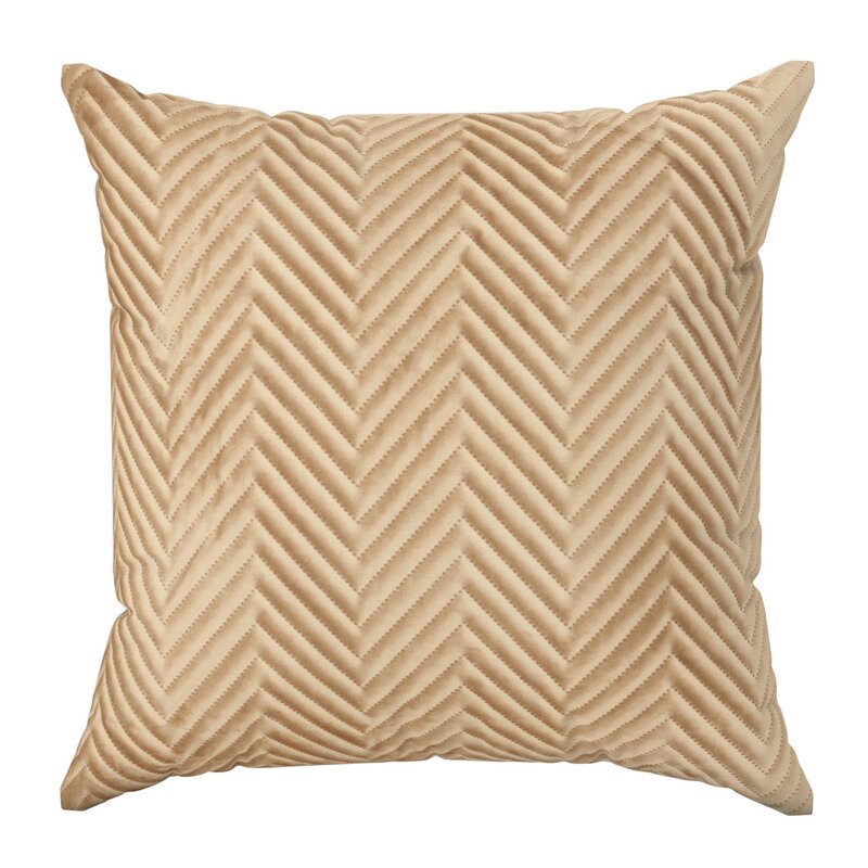 Poszewka velvet Sofia miodowa 45 x 45 cm – dodatek do relaksu